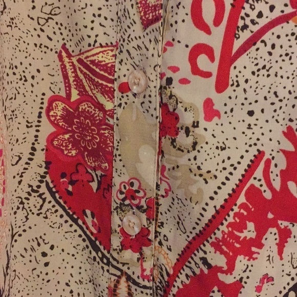 Fred David Button Down Top - Picture 5 of 6